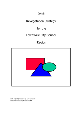 Draft Revegetation Strategy for the Townsville City Council Region