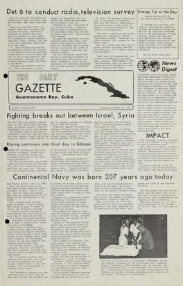 GAZETTE Pacific Affairs