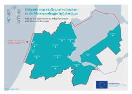 Gebruik Van Skills Instrumenten in De Metropoolregio Amsterdam