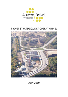 Projet Strategique Et Operationnel Mis a Jour Juin