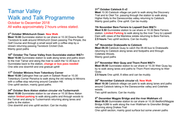 Tamar Valley Walk and Talk Programme