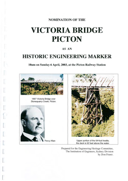 Victoria Bridge Picton
