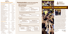 PARENTS in PARTNERSHIP Counseling Parent Night - Soph