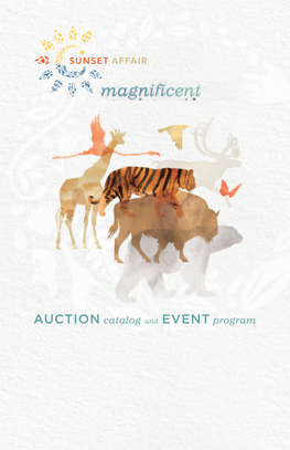 AUCTION Catalog and EVENT Program
