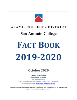 Sac Fact Book 2019-2020