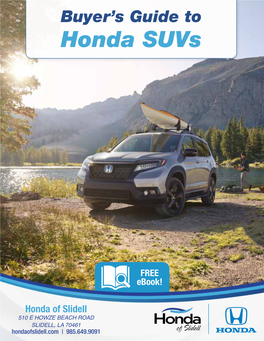 Honda Suvs Guide to 1 Honda Suvs