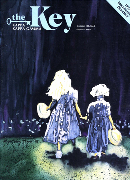 THE KEY VOL 110 NO 2 SUMMER 1993.Pdf