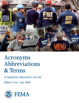 Acronyms Abbreviations &Terms
