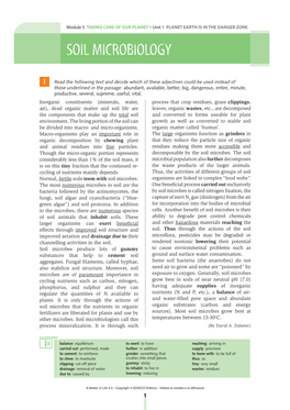 Soil Microbiology