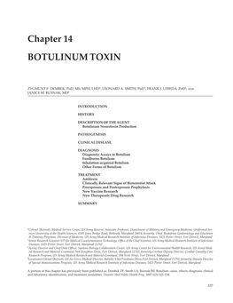 Botulinum Toxin