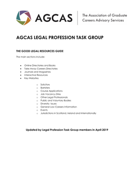 Good Legal Resources Guide
