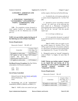 Aerospace and Propulsion A