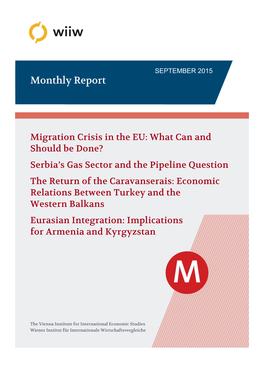 Wiiw Monthly Report 2015-09