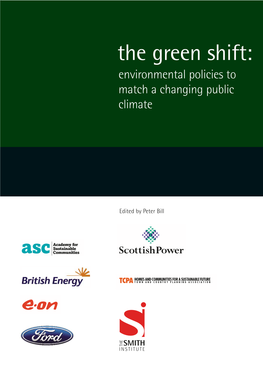 The Green Shift: Environmental Policies to Match a Changing Public Climate