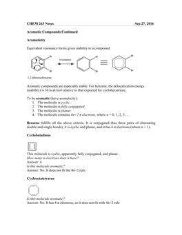 CHEM 263 Notes Sep 27, 2016