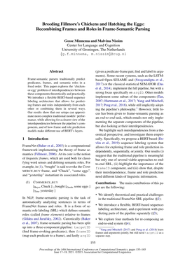 Recombining Frames and Roles in Frame-Semantic Parsing