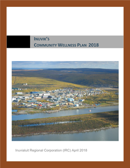 Inuvik Community Wellness Plan