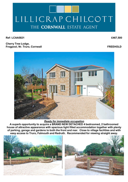 Ref: LCAA5821 £467,500