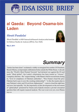 Al Qaeda: Beyond Osama-Bin Laden