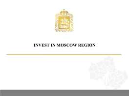 Invest in Moscow Region