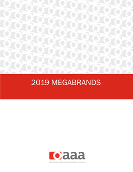 2019 Megabrands Table of Contents