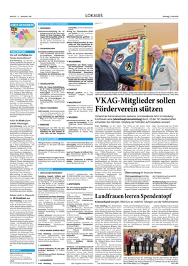 VKAG-Mitglieder Sollen Förderverein Stützen