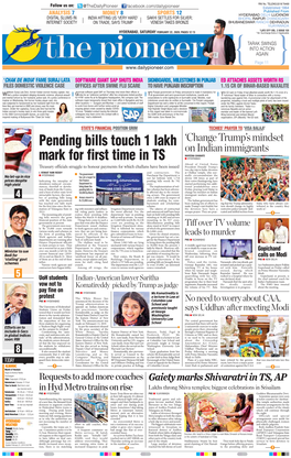 Pending Bills Touch 1 Lakh Mark for First Time in TS