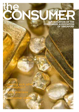 Feeling Sick After Renovation? Gold Fineness Consumer Alerts MICA(P) NO