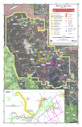 Calgary Elbow TM66 Map and Conditions Aug 2017