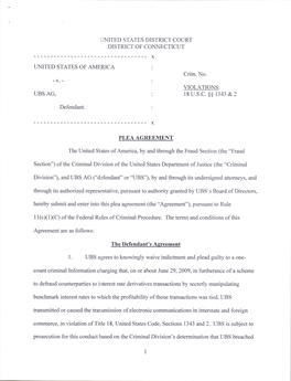 Download UBS Plea Agreement.Pdf