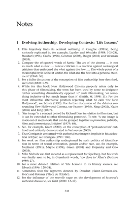 1 Evolving Authorship, Developing Contexts: 'Life Lessons'