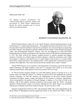 Robert Channing Seamans, Jr