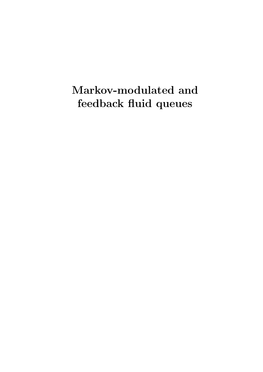 Markov-Modulated and Feedback Fluid Queues