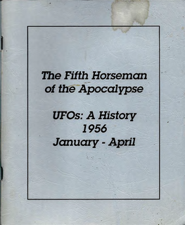 UFOS: a HISTORY 1956: JANUARY-APRIL by Loren E