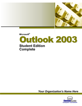 Outlook 2003?