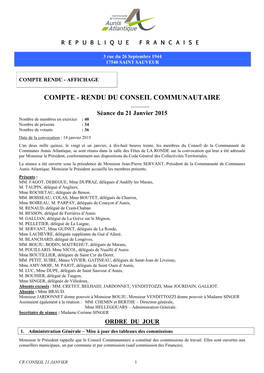 CR Conseil Janvier 2015