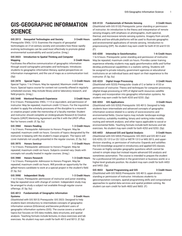 GIS-Geographic Information Science 1