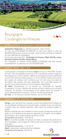 Appellation Vin De Bourgogne