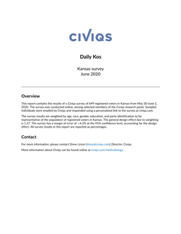 Civiqs/Daily