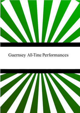 Guernsey All-Time Performances