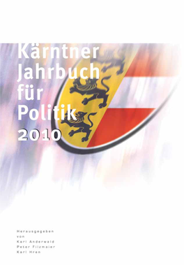 Kärntner Jahrbuch Für Politik 2010