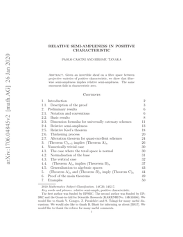 Arxiv:1706.04845V2 [Math.AG] 26 Jan 2020 Usos Ewudas Iet Hn .Batfrifrigu Bu [B Comments