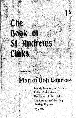 The Book of St.Andrews Links