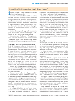 Il Caso Illycaffè: Il Responsible Supply Chain Process 1