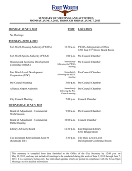 Electronic Council Packet for 06-04-2013