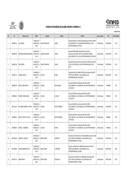 VERACRUZ DE Domicilio:ARTICULO 123 NUM