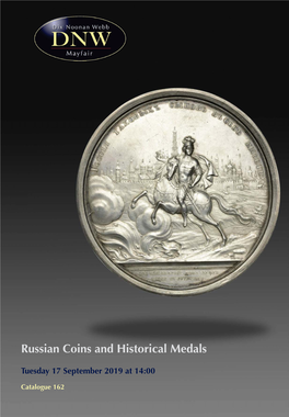 Russian Coins and Historical Medals