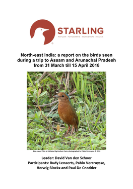 NE INDIA 2018 by Starling Reizen