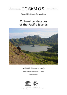 The Cultural Landscapes of the Pacific Islands Anita Smith 17