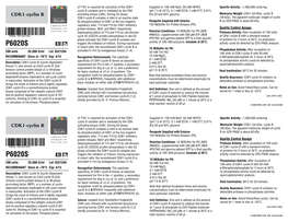 Datasheet for CDK1-Cyclin B